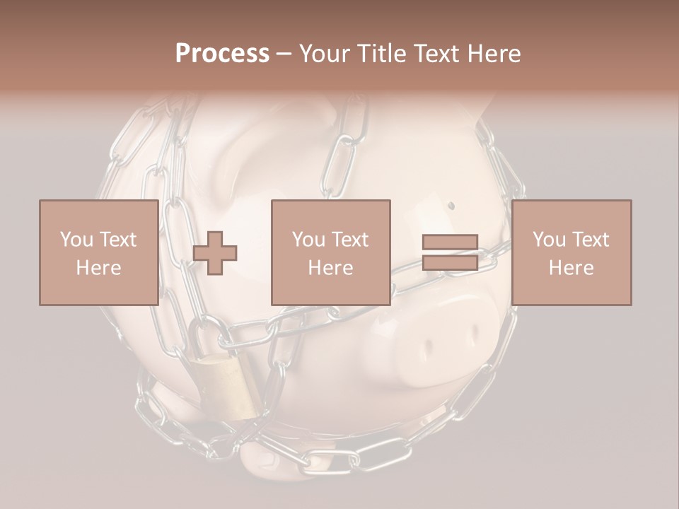 Bank Moneybox Background PowerPoint Template