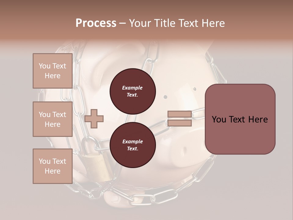 Bank Moneybox Background PowerPoint Template