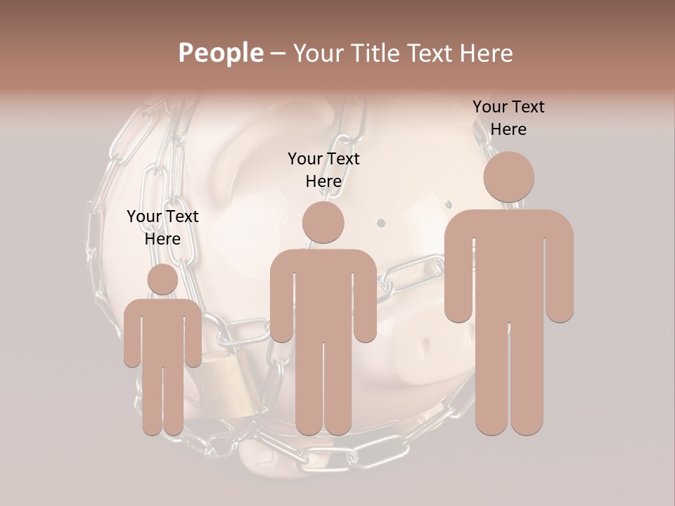 Bank Moneybox Background PowerPoint Template