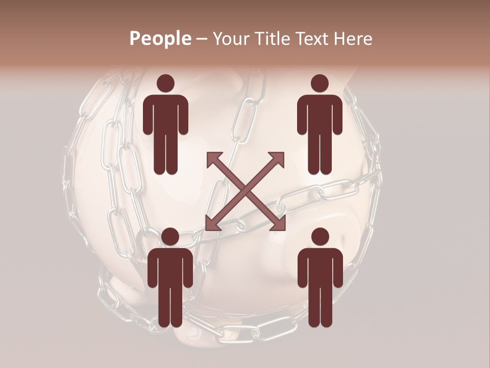 Bank Moneybox Background PowerPoint Template