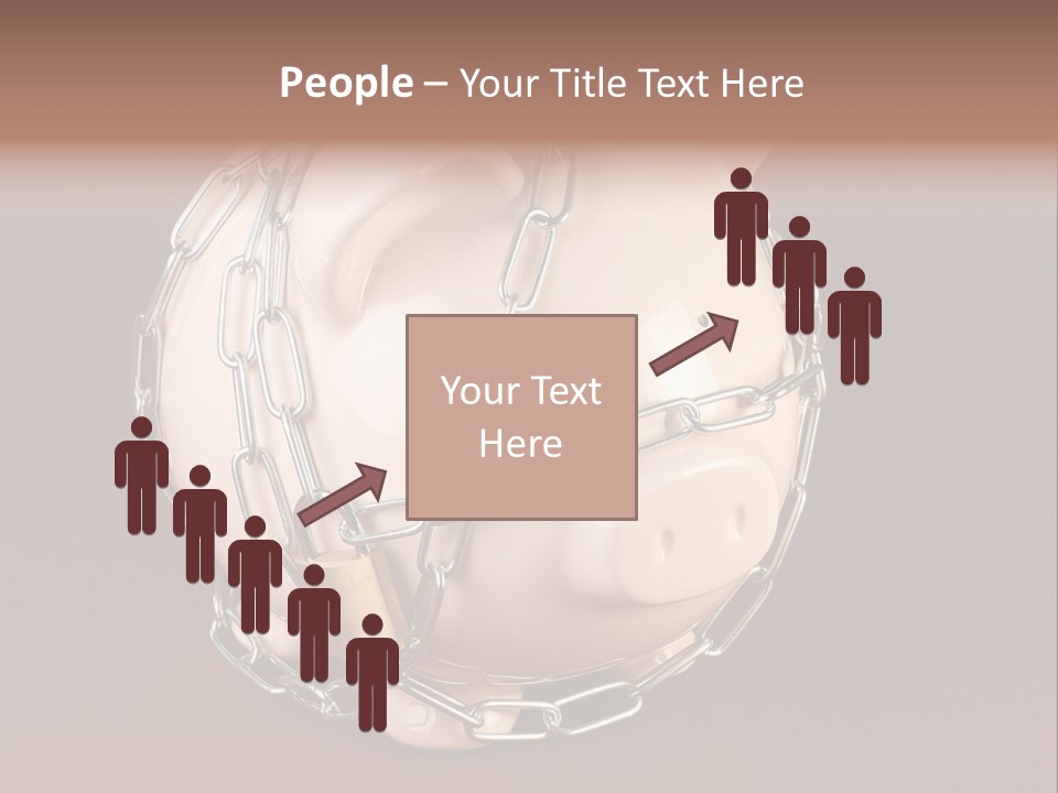 Bank Moneybox Background PowerPoint Template