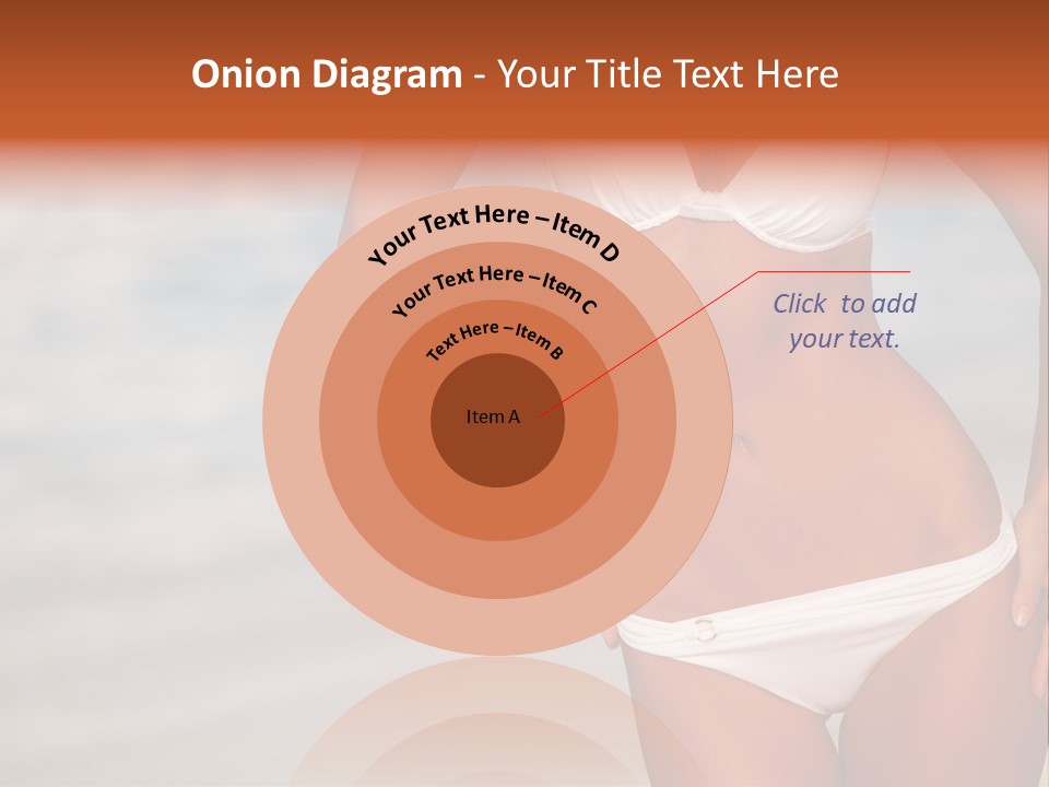 Tropical Legs Tan PowerPoint Template