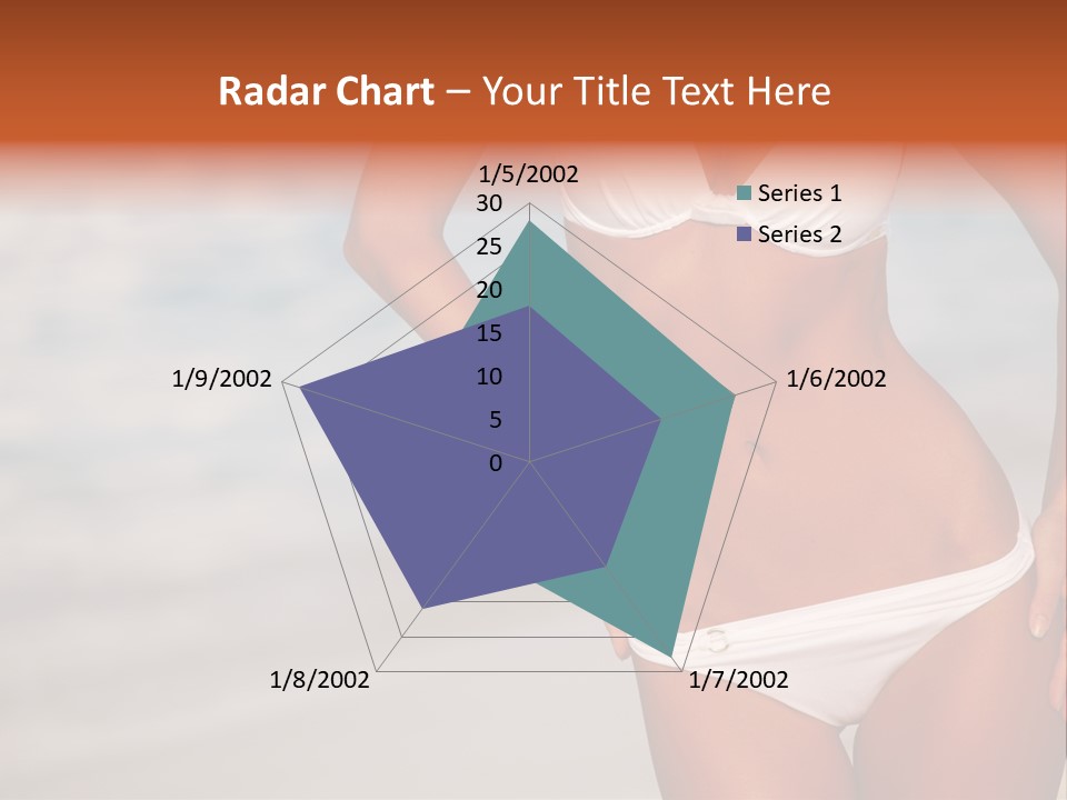 Tropical Legs Tan PowerPoint Template