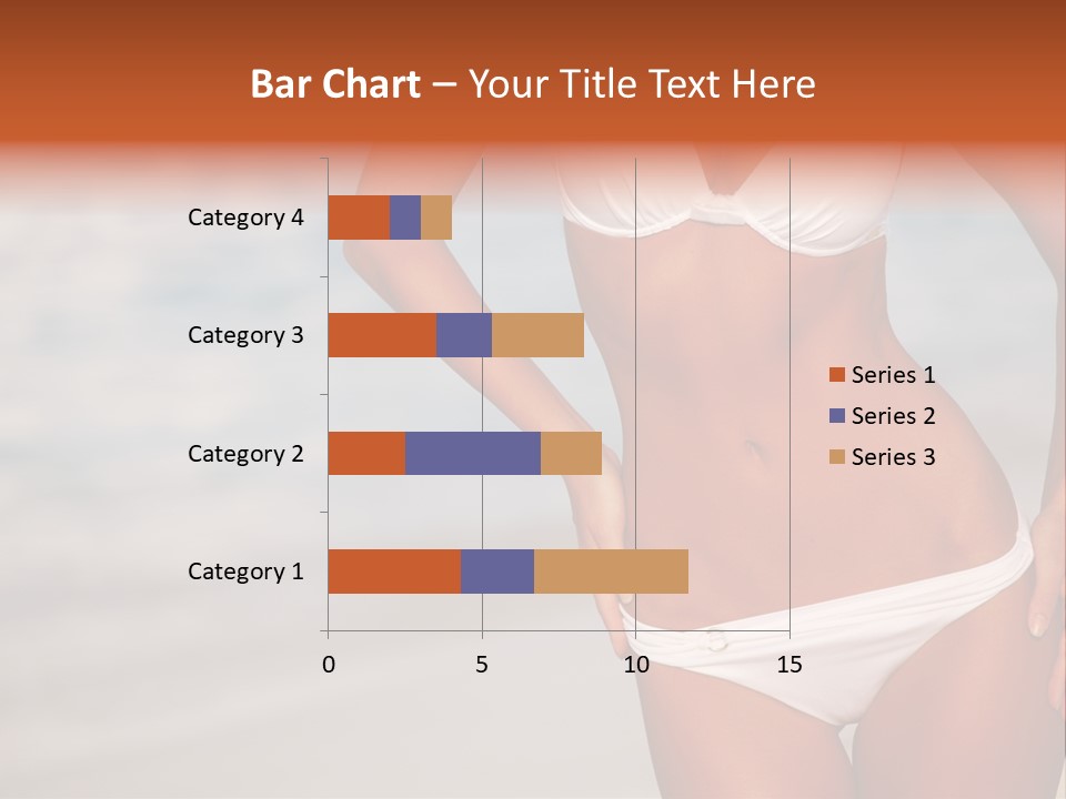 Tropical Legs Tan PowerPoint Template