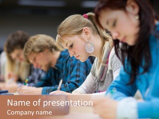 Student  Class PowerPoint Template