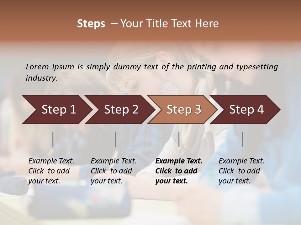 Student  Class PowerPoint Template