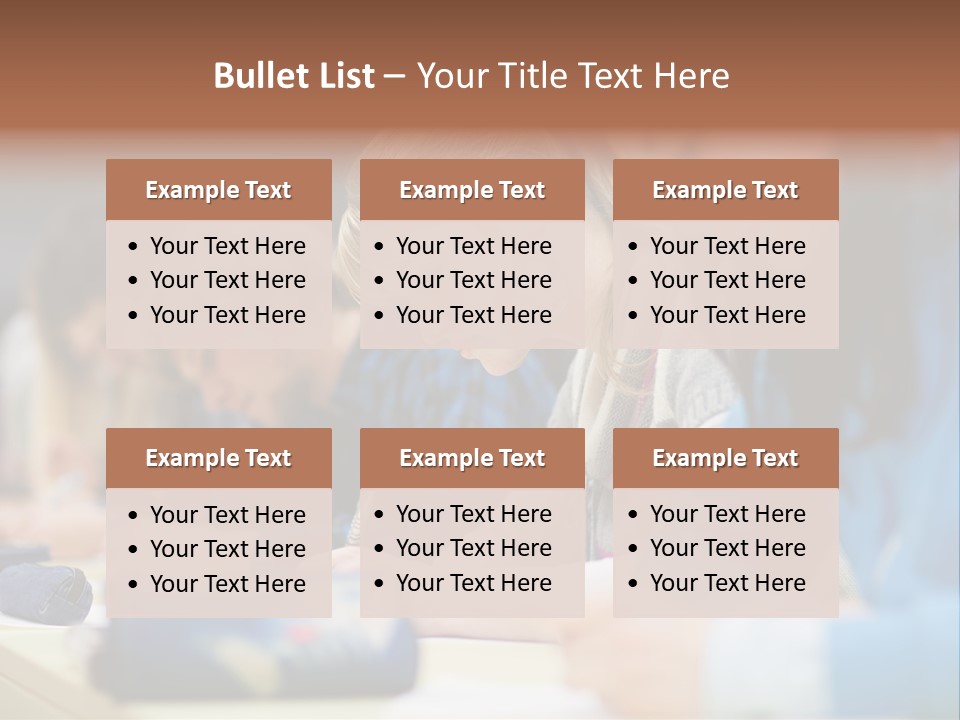 Student  Class PowerPoint Template