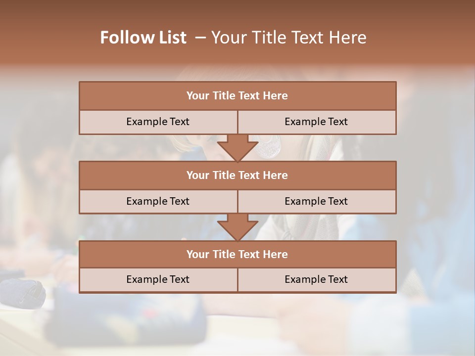 Student  Class PowerPoint Template