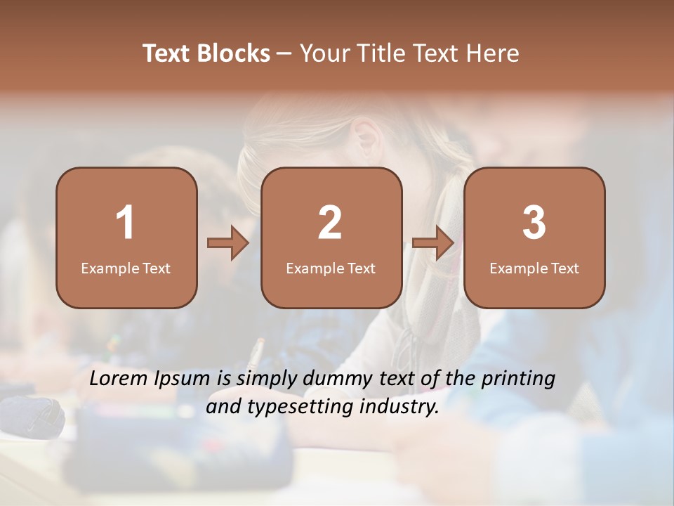 Student  Class PowerPoint Template