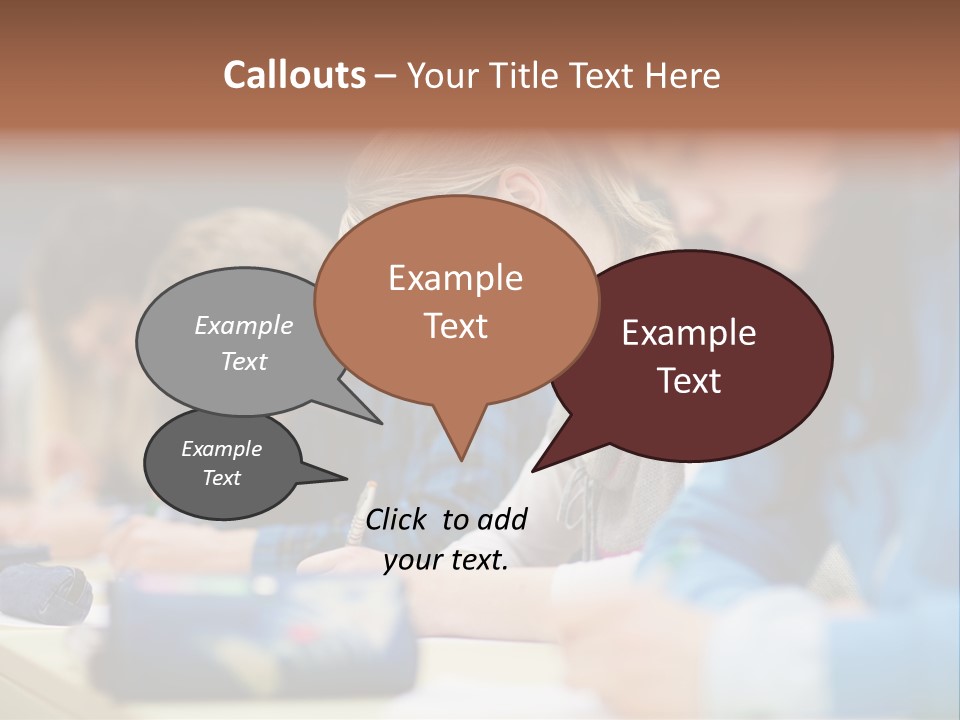 Student  Class PowerPoint Template