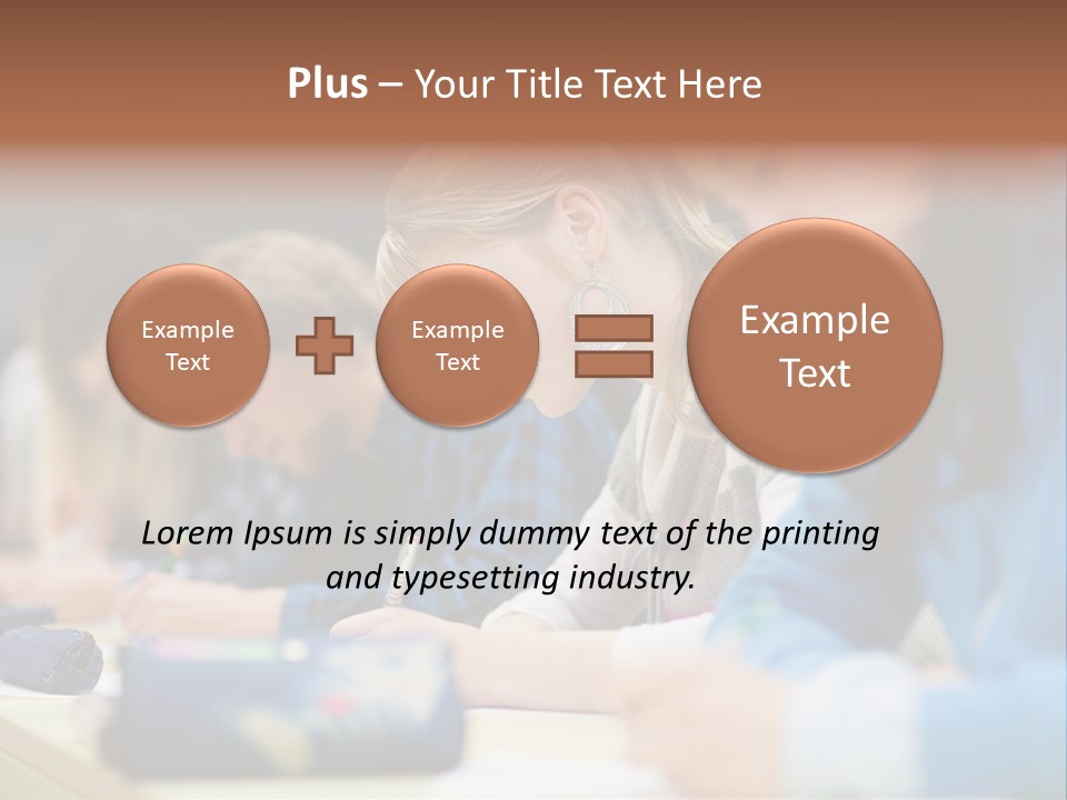 Student  Class PowerPoint Template