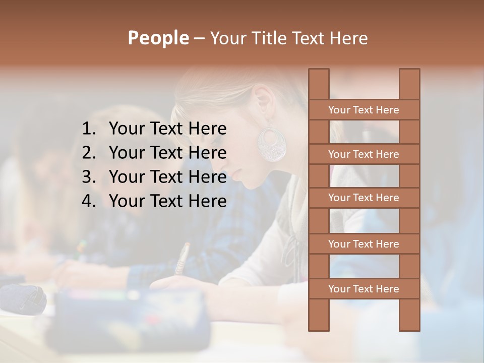 Student  Class PowerPoint Template