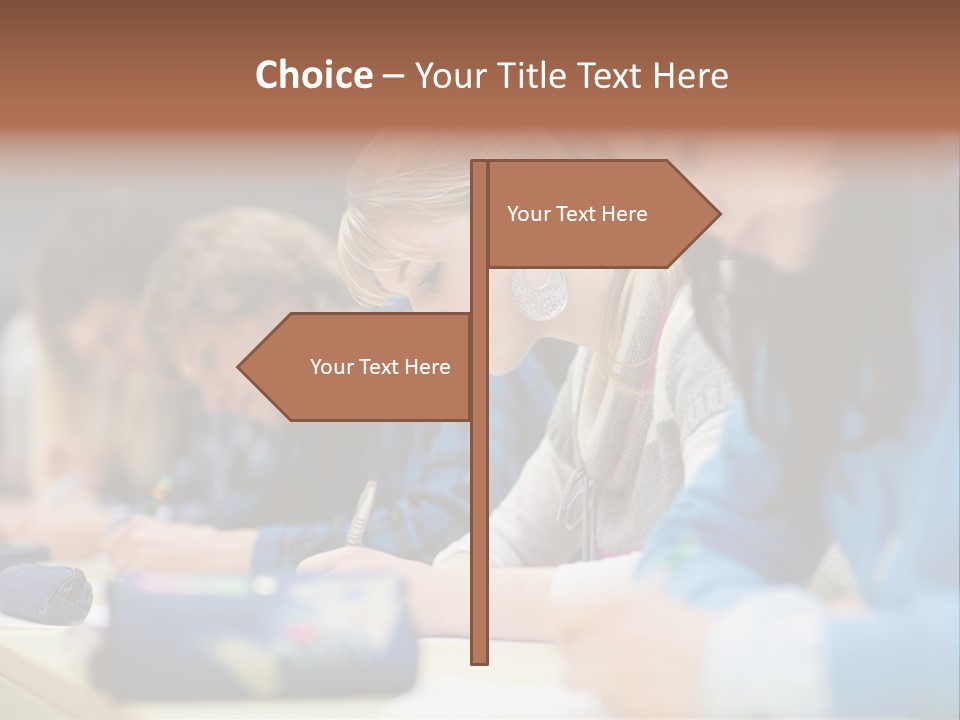 Student  Class PowerPoint Template