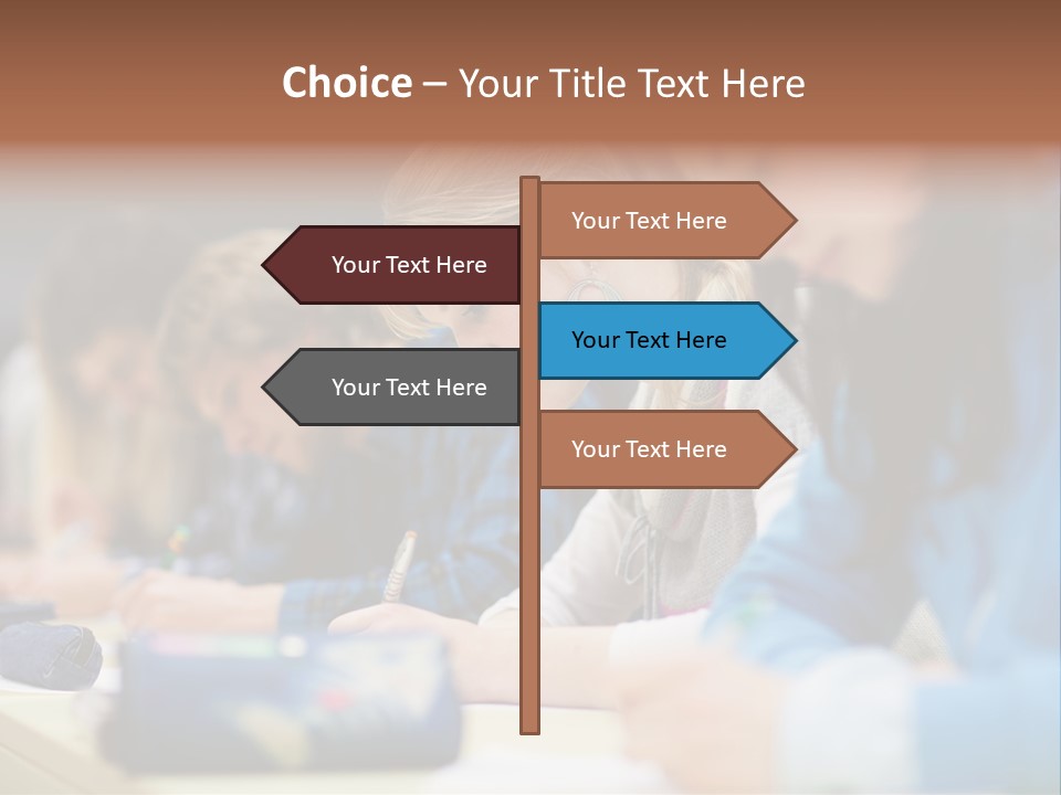Student  Class PowerPoint Template