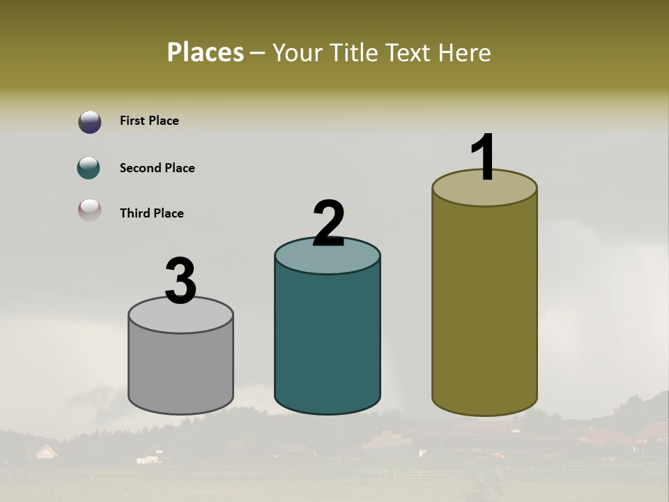 Damage Hurricane Weather Warning PowerPoint Template