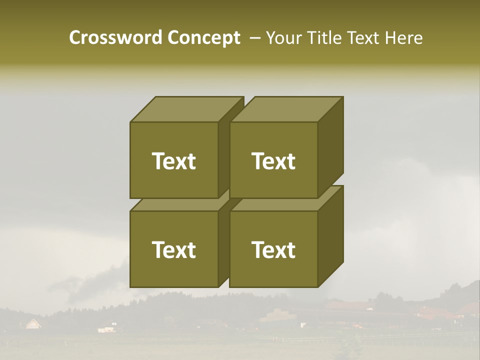 Damage Hurricane Weather Warning PowerPoint Template