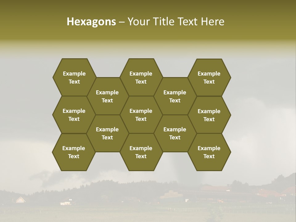 Damage Hurricane Weather Warning PowerPoint Template