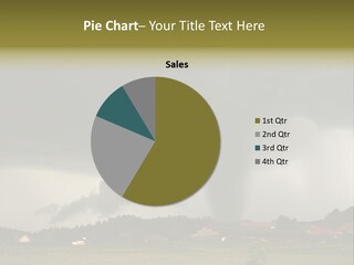 Damage Hurricane Weather Warning PowerPoint Template