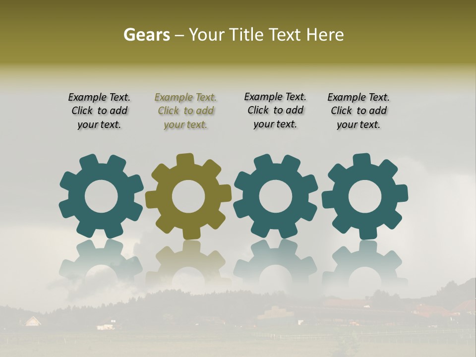 Damage Hurricane Weather Warning PowerPoint Template