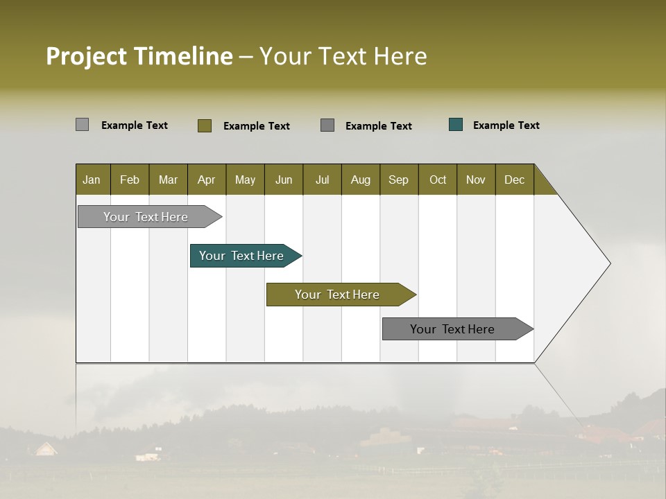 Damage Hurricane Weather Warning PowerPoint Template