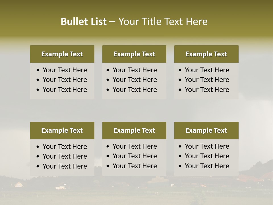 Damage Hurricane Weather Warning PowerPoint Template