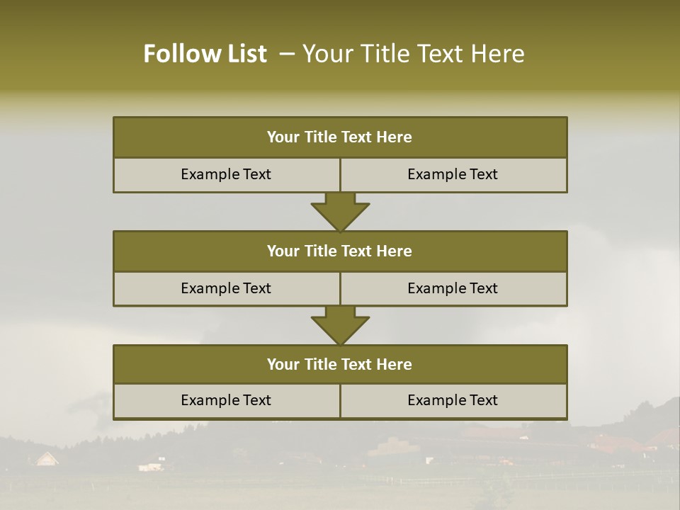 Damage Hurricane Weather Warning PowerPoint Template
