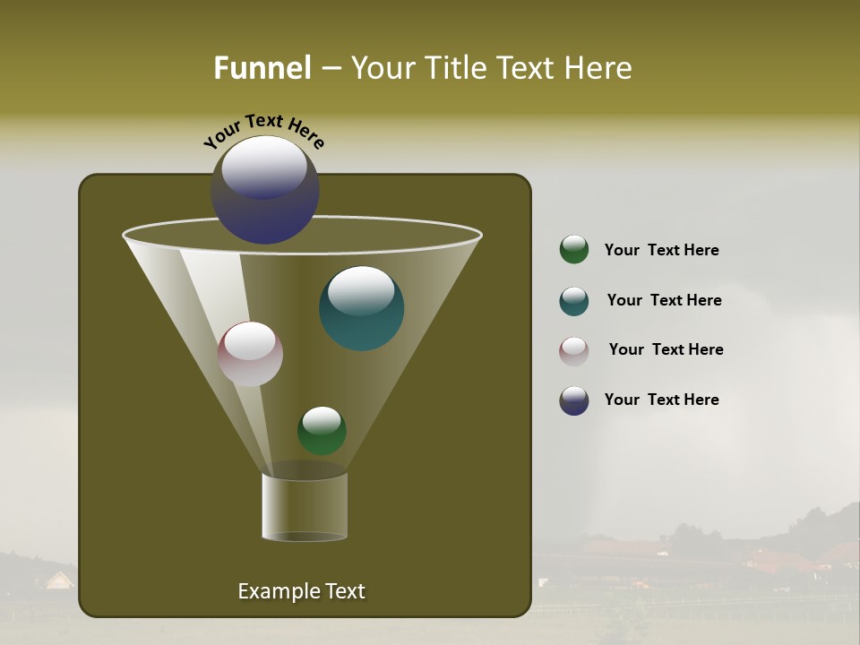 Damage Hurricane Weather Warning PowerPoint Template