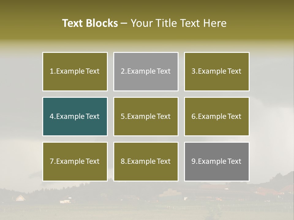 Damage Hurricane Weather Warning PowerPoint Template