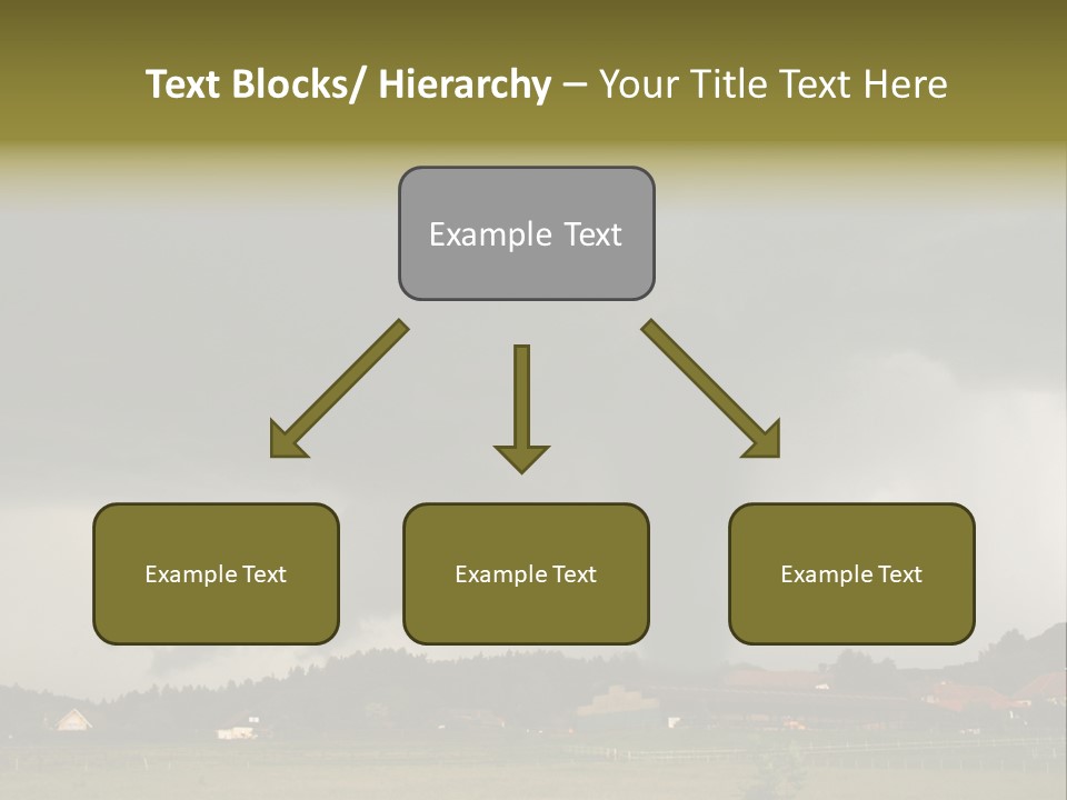 Damage Hurricane Weather Warning PowerPoint Template