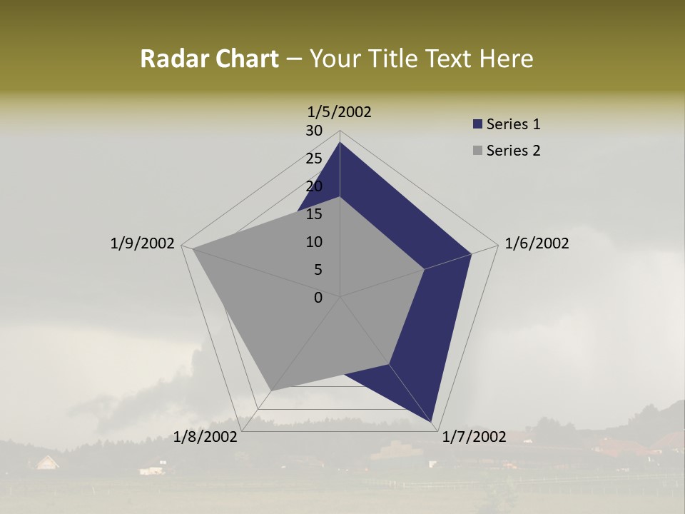 Damage Hurricane Weather Warning PowerPoint Template