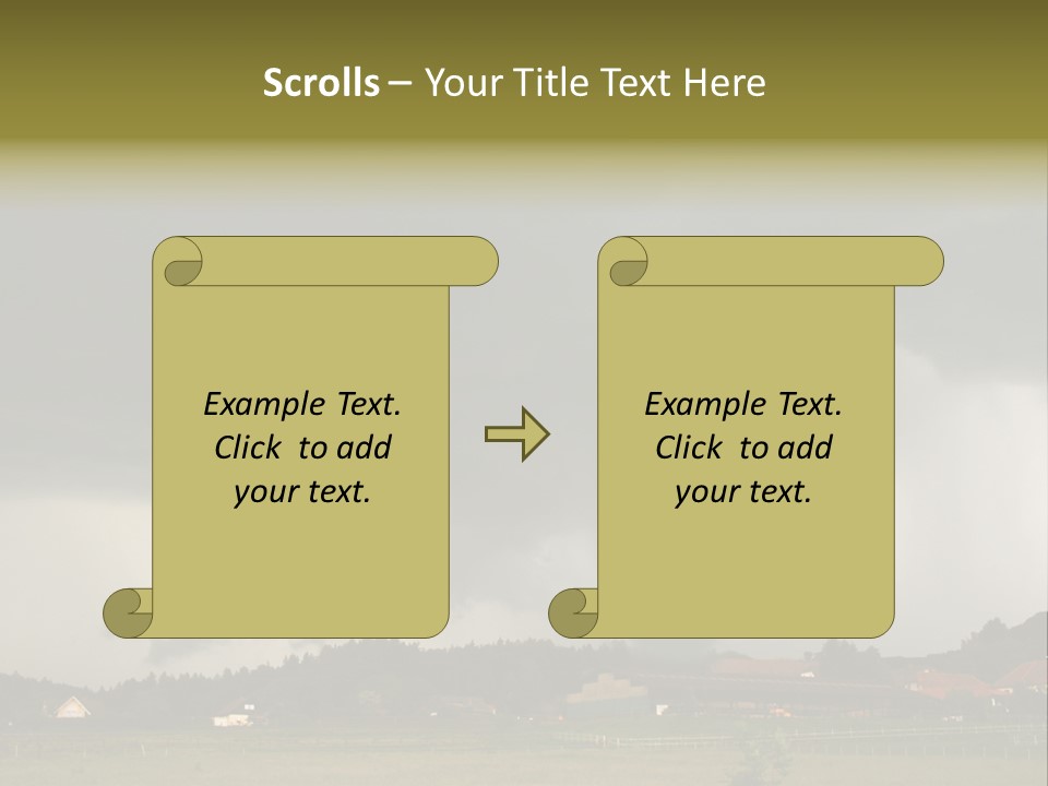 Damage Hurricane Weather Warning PowerPoint Template