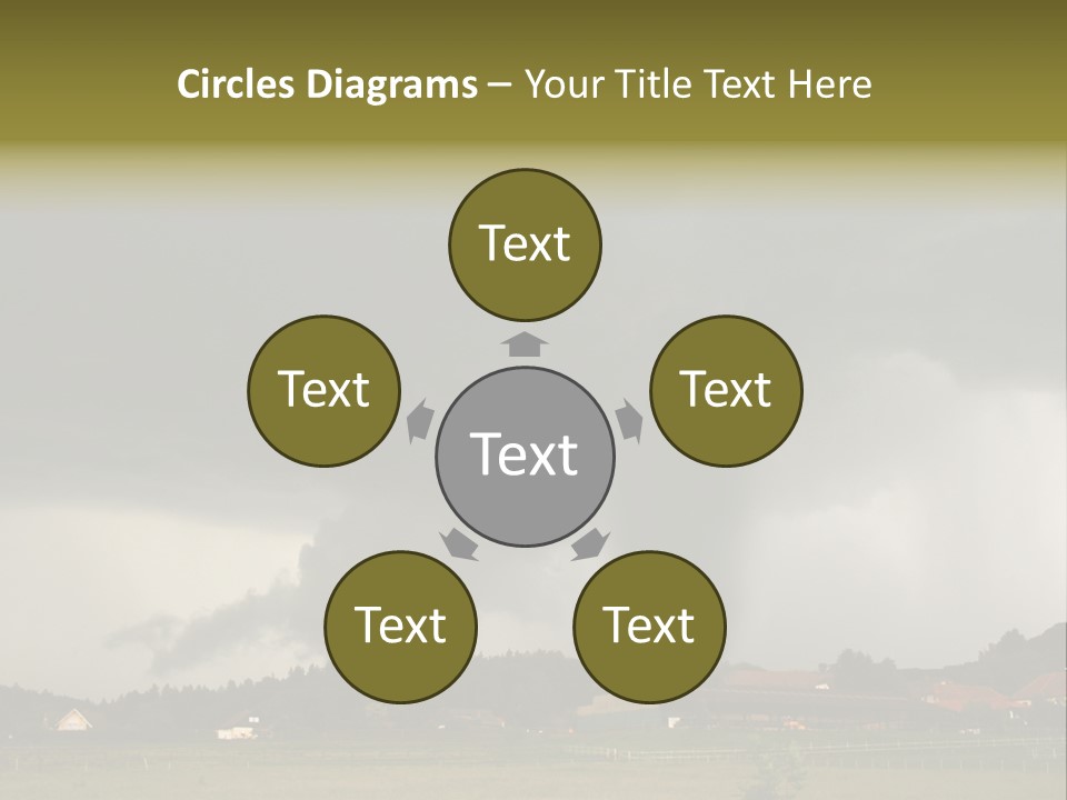 Damage Hurricane Weather Warning PowerPoint Template