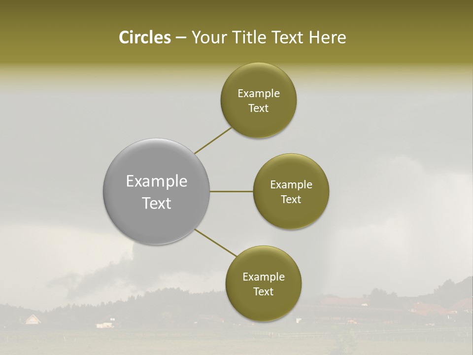 Damage Hurricane Weather Warning PowerPoint Template