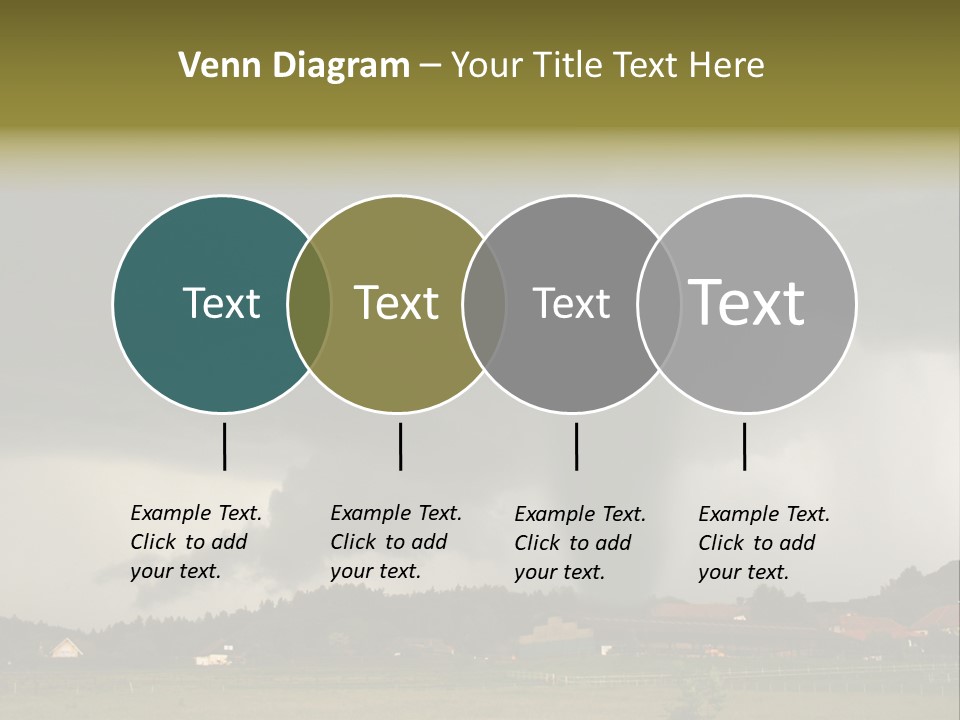 Damage Hurricane Weather Warning PowerPoint Template