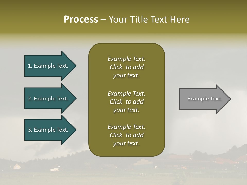 Damage Hurricane Weather Warning PowerPoint Template