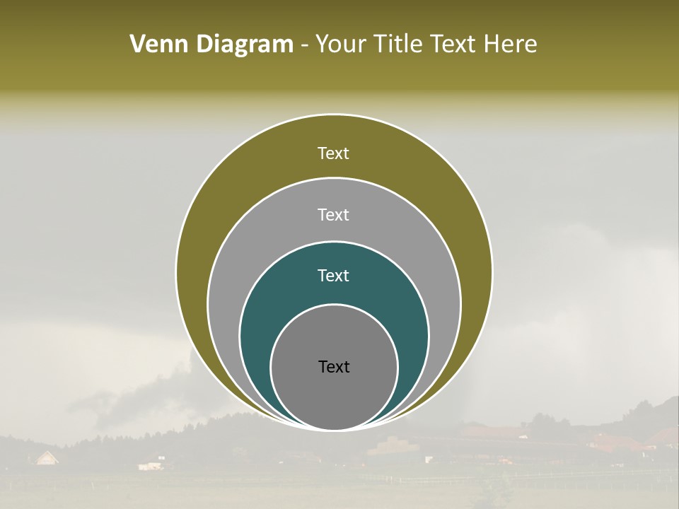 Damage Hurricane Weather Warning PowerPoint Template