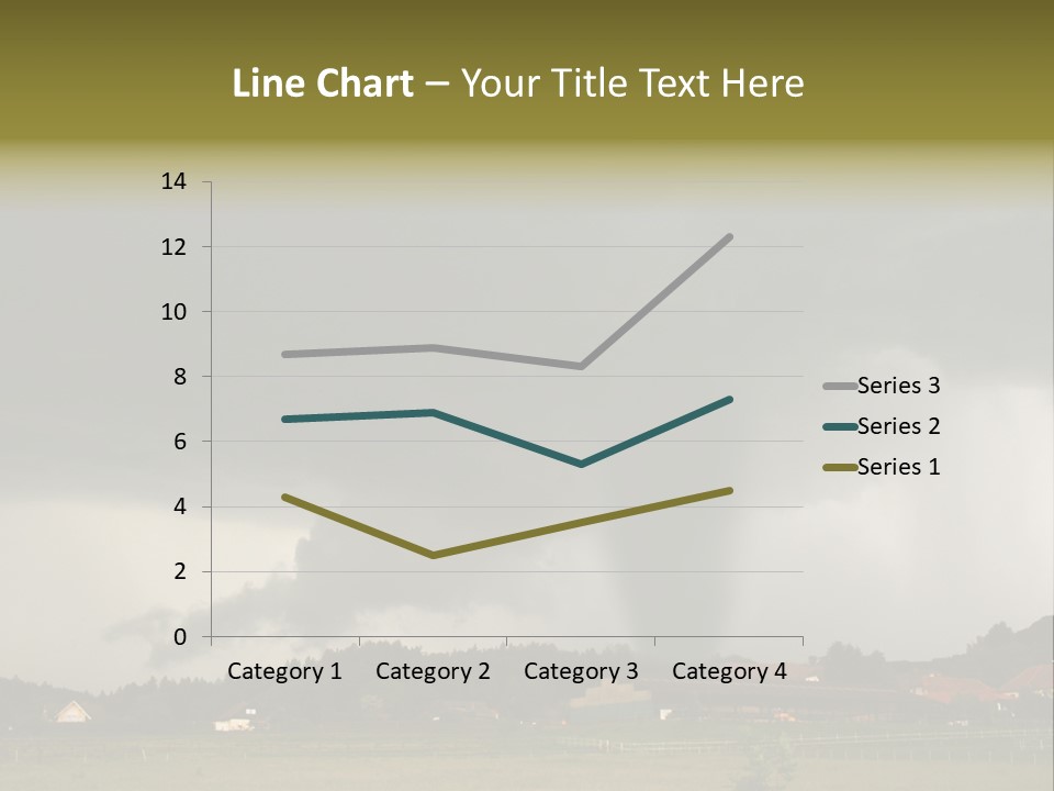 Damage Hurricane Weather Warning PowerPoint Template