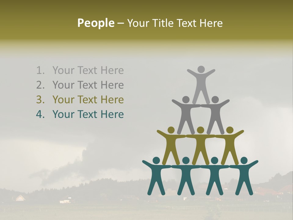 Damage Hurricane Weather Warning PowerPoint Template