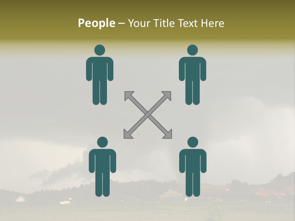 Damage Hurricane Weather Warning PowerPoint Template