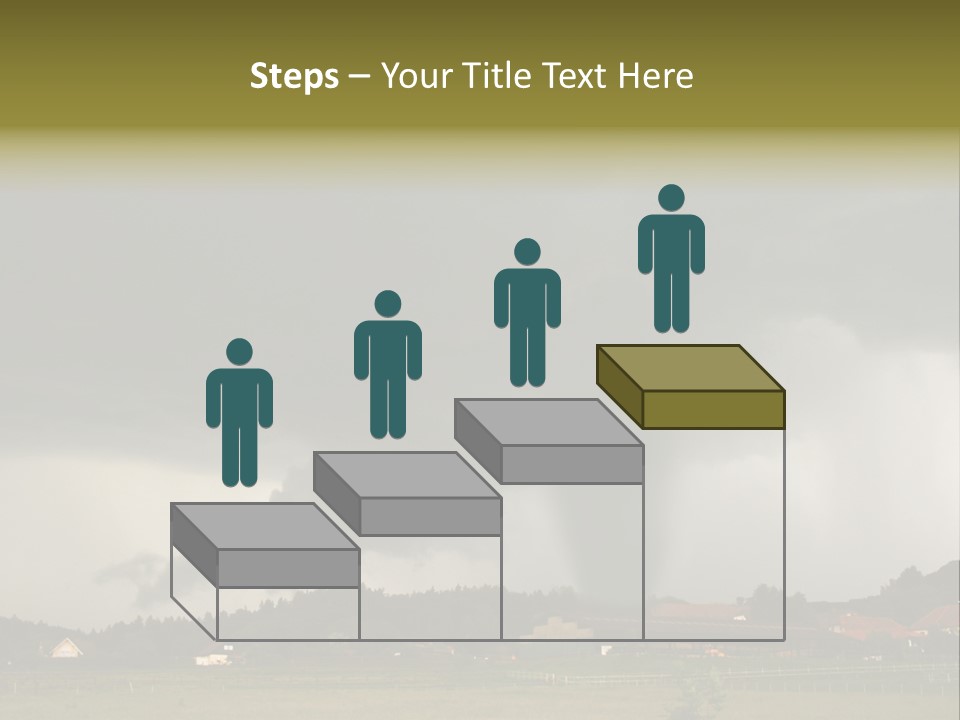 Damage Hurricane Weather Warning PowerPoint Template