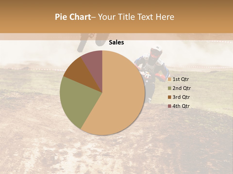 Intense Motocross Speed PowerPoint Template