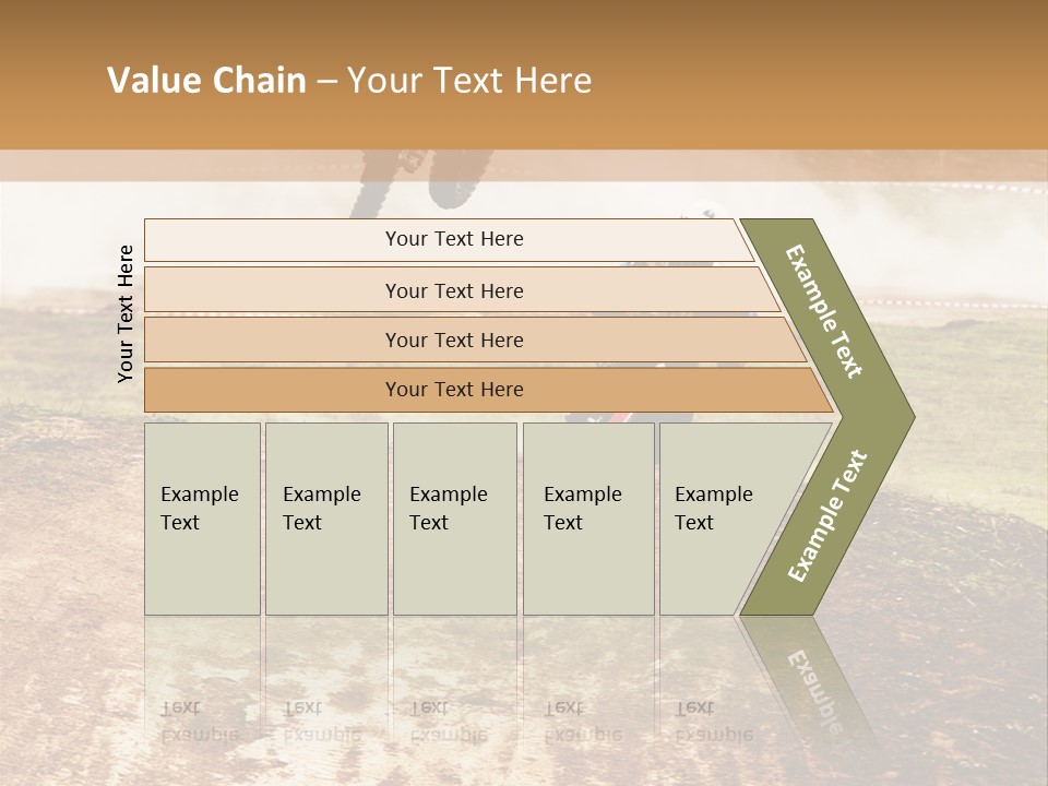 Intense Motocross Speed PowerPoint Template