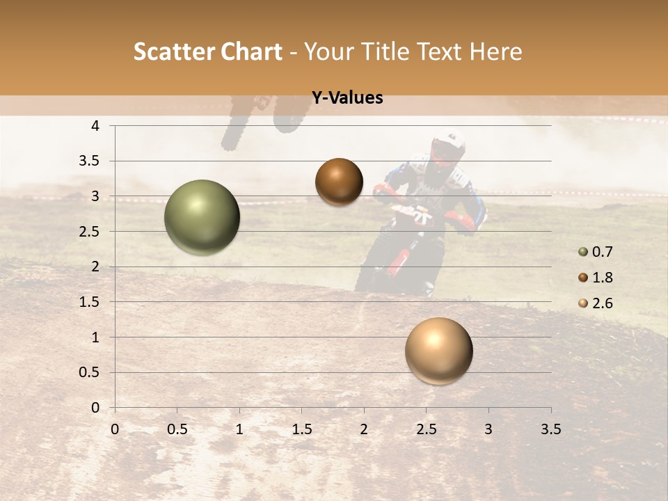 Intense Motocross Speed PowerPoint Template