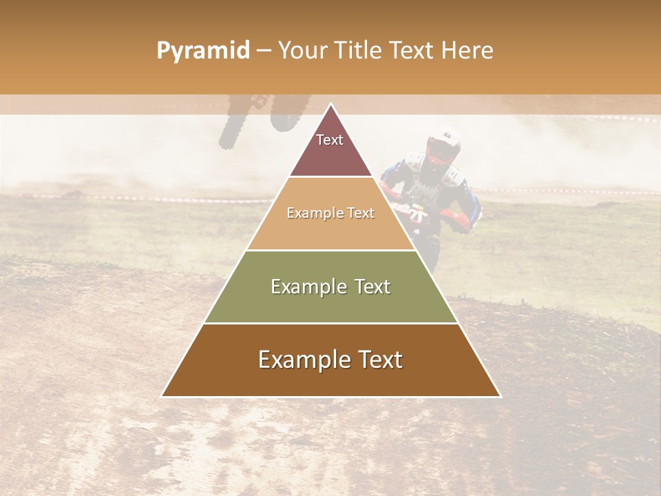 Intense Motocross Speed PowerPoint Template