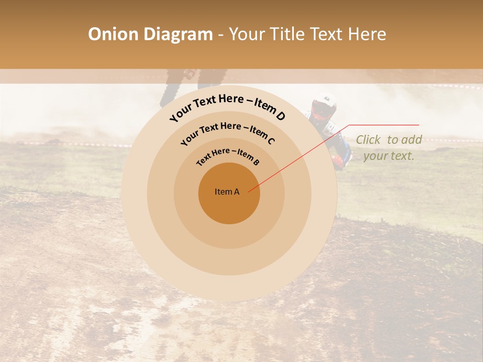 Intense Motocross Speed PowerPoint Template