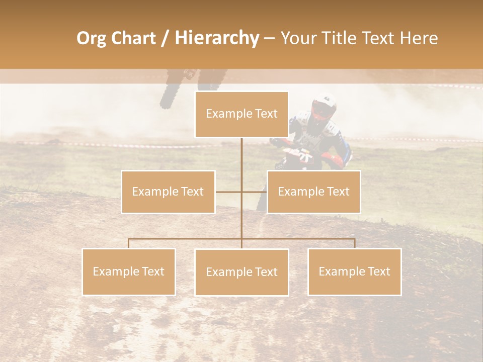 Intense Motocross Speed PowerPoint Template