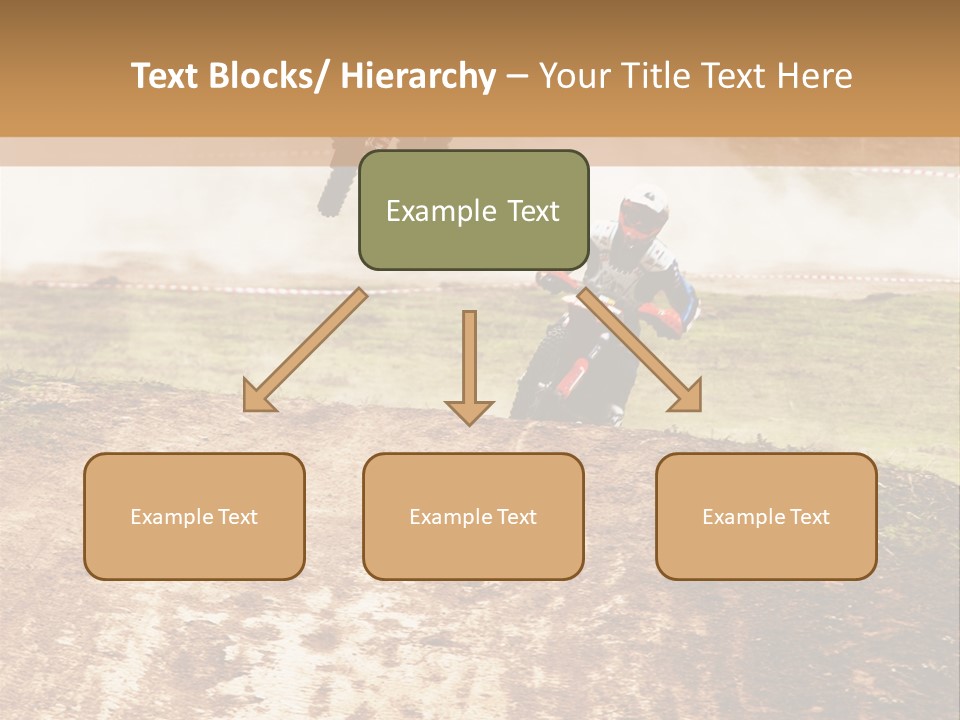 Intense Motocross Speed PowerPoint Template