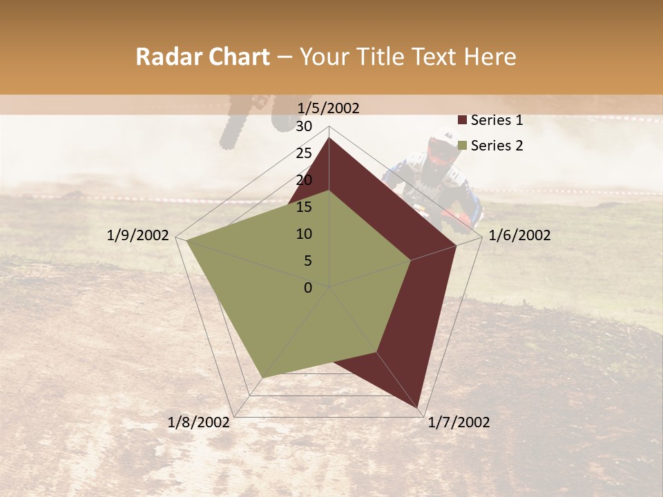 Intense Motocross Speed PowerPoint Template