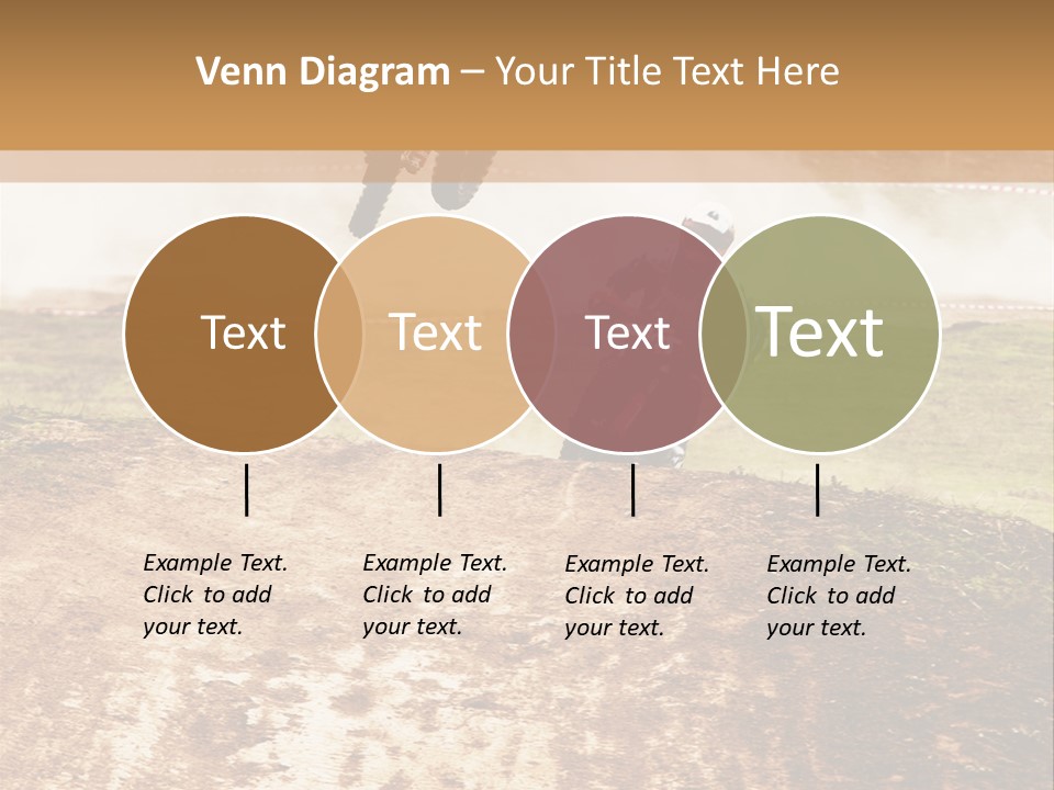 Intense Motocross Speed PowerPoint Template