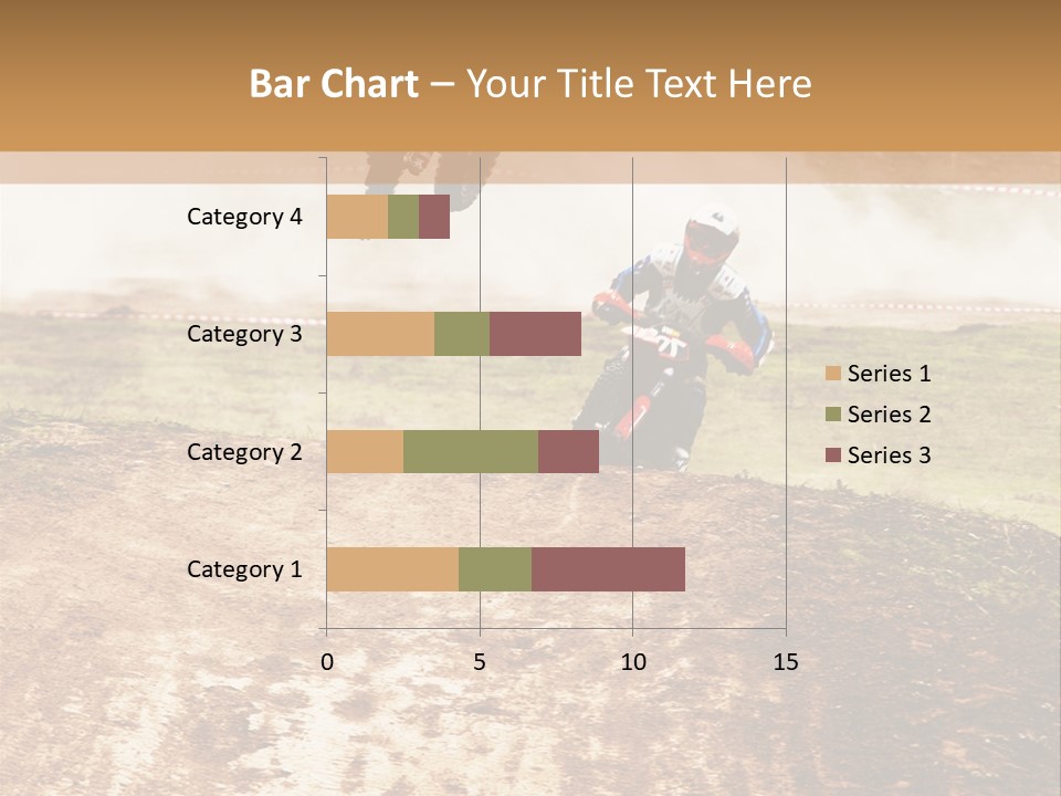 Intense Motocross Speed PowerPoint Template